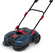 Gartenpflege - Akku-Kehrmaschine (Akku und Ladegerät nicht im Lieferumfang) – Farbe SCHWARZ-ROT-BLAU – Ansicht 2 Gartenpflege - Akku-Kehrmaschine (Akku und Ladegerät nicht im Lieferumfang), in Farbe SCHWARZ-ROT-BLAU – Farbe SCHWARZ-ROT-BLAU – Ansicht 2