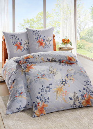 Bettwäschegarnituren - Renforcé-Bettwäsche-Garnitur von Dobnig, in Größe 111 (40/80 cm + 135/200 cm) bis 412 (4-teiliges Sparset, 2x 80/80 + 2x 135/200 cm), in Farbe VANILLE