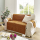 Sessel- & Sofaüberwürfe - Sessel,- Couch,- und Armlehnschoner , in Größe 101 (Sesselschoner, 50x140 cm) bis 865 (Armlehnenschoner, 2er-Set, 38x55 cm), in Farbe TANNE – Farbe TERRA – Ansicht 1