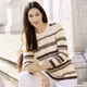 Pullover - Pullover mit hochwertigem Effektgarn – Farbe BRAUN-ECRU MELIERT – Ansicht 1 Pullover - Pullover mit hochwertigem Effektgarn, in Größe 036 bis 052, in Farbe BRAUN-ECRU MELIERT – Farbe BRAUN-ECRU MELIERT – Ansicht 1