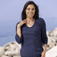 Pullover - Pullover in Feinbouclé – Farbe MARINE – Ansicht 2 Pullover - Pullover in Feinbouclé, in Größe L(44/46) bis XS(32/34), in Farbe MARINE – Farbe MARINE – Ansicht 2