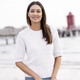 Pullover - Pulli mit nachhaltig recycelter Baumwolle – Farbe ECRU – Ansicht 2 Pullover - Pulli mit nachhaltig recycelter Baumwolle, in Größe L(44/46) bis XXL(52/54), in Farbe ECRU – Farbe ECRU – Ansicht 2