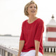 Pullover - Pulli in Mustermix – Farbe KIRSCHROT – Ansicht 1 Pullover - Pulli in Mustermix, in Größe 036 bis 052, in Farbe KIRSCHROT – Farbe KIRSCHROT – Ansicht 1