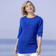 Pullover - Pullover in super weichem Feinstrick – Farbe ROYALBLAU – Ansicht 1 Pullover - Pullover in super weichem Feinstrick, in Größe L(44/46) bis XXL(52/54), in Farbe ROYALBLAU – Farbe ROYALBLAU – Ansicht 1