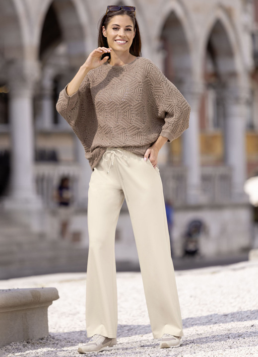 Klaus Modelle - Angesagte Hose in modischer Weite Ansicht 8 Klaus Modelle - Angesagte Hose in modischer Weite, in Größe 018 bis 052, in Farbe SCHWARZ Ansicht 8