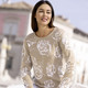 Pullover - Pullover in sehr weicher Qualität – Farbe BEIGE-ECRU Pullover - Pullover in sehr weicher Qualität, in Größe 036 bis 052, in Farbe BEIGE-ECRU