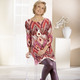 Leggings - Leggings in feiner Glanz-Optik – Farbe AUBERGINE – Ansicht 3 Leggings - Leggings in feiner Glanz-Optik, in Größe 034 bis 058, in Farbe AUBERGINE – Farbe AUBERGINE – Ansicht 3