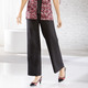 Hosen - Hose in angesagter Palazzo-Form – Farbe SCHWARZ – Ansicht 1 Hosen - Hose in angesagter Palazzo-Form, in Größe 018 bis 054, in Farbe SCHWARZ – Farbe SCHWARZ – Ansicht 1