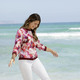 Blusenjacken - Bequeme Blusenjacke – Farbe KORALLE-MANGO-PINK-BUNT – Ansicht 2 Blusenjacken - Bequeme Blusenjacke, in Größe 036 bis 052, in Farbe KORALLE-MANGO-PINK-BUNT – Farbe KORALLE-MANGO-PINK-BUNT – Ansicht 2