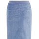 - Rock in gerader Schnittführung, in Größe 036 bis 052, in Farbe JEANSBLAU – Farbe HELLBLAU – Ansicht 5