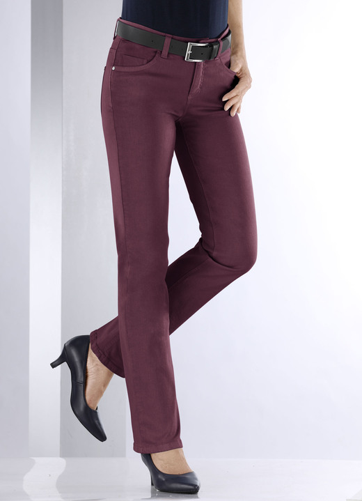 Hosen - Magic-Jeans in 5-Pocket-Form Ansicht 49 Hosen - Magic-Jeans in 5-Pocket-Form, in Größe 017 bis 050, in Farbe SCHWARZ Ansicht 49