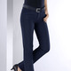 Hosen - Magic-Jeans in 5-Pocket-Form – Farbe DUNKELBLAU – Ansicht 3 Hosen - Magic-Jeans in 5-Pocket-Form, in Größe 017 bis 050, in Farbe SCHWARZ – Farbe DUNKELBLAU – Ansicht 3