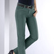 Hosen - Magic-Jeans in 5-Pocket-Form – Farbe MOOS – Ansicht 3 Hosen - Magic-Jeans in 5-Pocket-Form, in Größe 017 bis 050, in Farbe SCHWARZ – Farbe MOOS – Ansicht 3