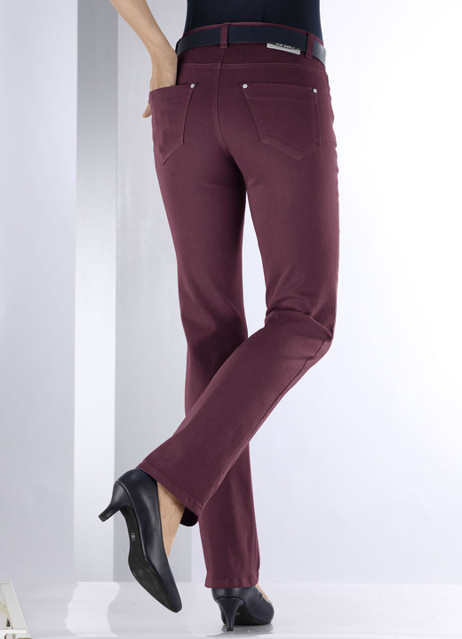 Hosen - Magic-Jeans in 5-Pocket-Form Ansicht 50 Hosen - Magic-Jeans in 5-Pocket-Form, in Größe 017 bis 050, in Farbe SCHWARZ Ansicht 50