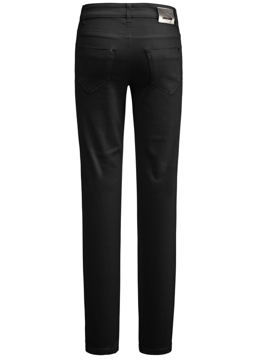 Hosen - Magic-Jeans in 5-Pocket-Form Ansicht 2 Hosen - Magic-Jeans in 5-Pocket-Form, in Größe 017 bis 050, in Farbe SCHWARZ Ansicht 2