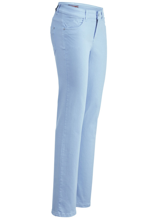 Hosen - Magic-Jeans in 5-Pocket-Form, in Größe 017 bis 050, in Farbe MOOS Ansicht 6