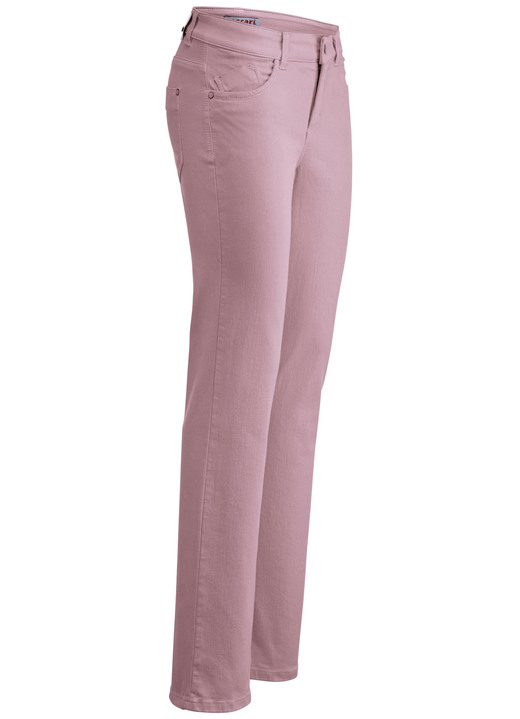 Hosen - Magic-Jeans in 5-Pocket-Form, in Größe 017 bis 050, in Farbe MOOS Ansicht 34