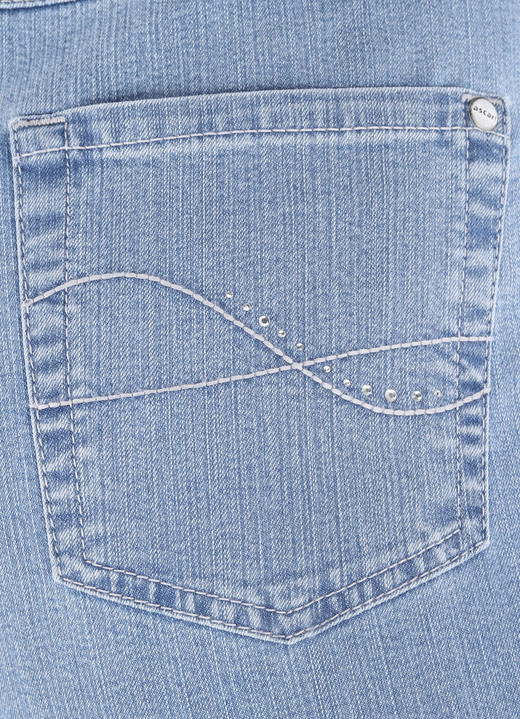 Hosen - Komfortjeans CARLA Ansicht 3 Hosen - Komfortjeans CARLA, in Größe 018 bis 052, in Farbe HELLBLAU Ansicht 3