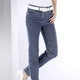 Hosen - Komfortjeans ROMI – Farbe JEANSBLAU – Ansicht 4 Hosen - Komfortjeans ROMI, in Größe 018 bis 052, in Farbe SCHWARZ – Farbe JEANSBLAU – Ansicht 4