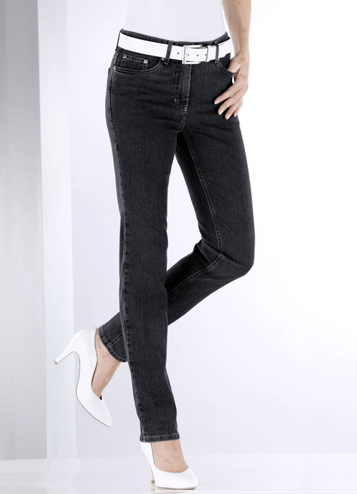 Hosen - Komfortjeans ROMI Ansicht 4 Hosen - Komfortjeans ROMI, in Größe 018 bis 052, in Farbe SCHWARZ Ansicht 4