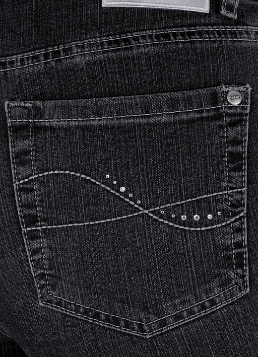 Hosen - Komfortjeans ROMI Ansicht 3 Hosen - Komfortjeans ROMI, in Größe 018 bis 052, in Farbe SCHWARZ Ansicht 3
