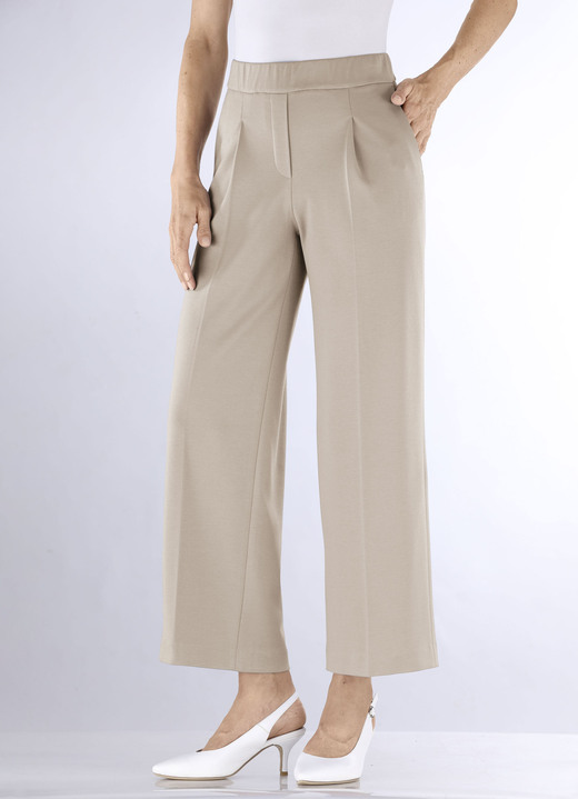 Hosen - Knöchellange Hose mit weitem Bein  Ansicht 9 Hosen - Knöchellange Hose mit weitem Bein , in Größe 018 bis 052, in Farbe ROT Ansicht 9