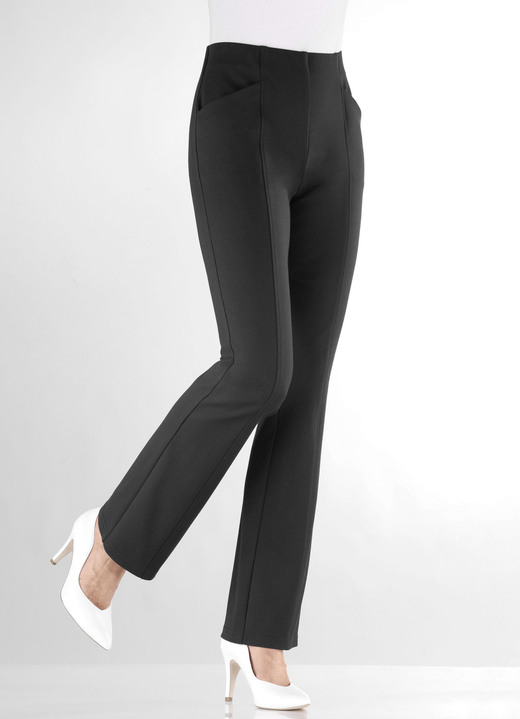 Hosen - Jerseyhose mit ausgestellter Fußweite, in Größe 018 bis 054, in Farbe BEERE Ansicht 9