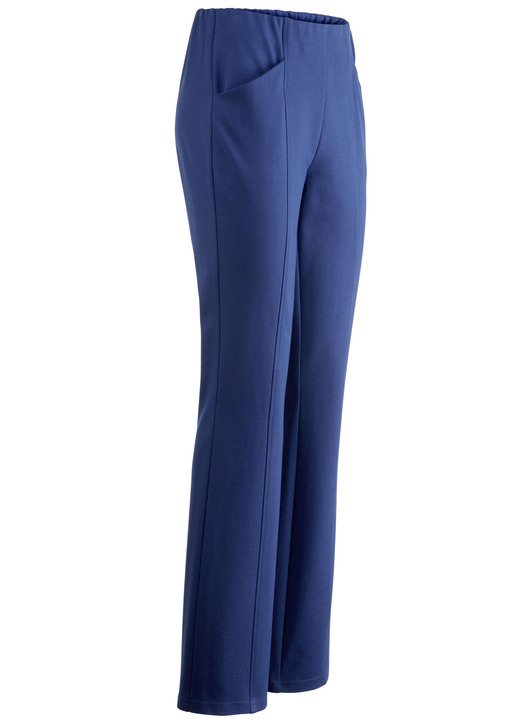 Hosen - Jerseyhose mit ausgestellter Fußweite, in Größe 018 bis 054, in Farbe BEERE Ansicht 4