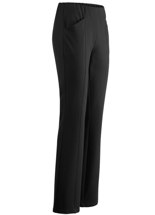 Hosen - Jerseyhose mit ausgestellter Fußweite, in Größe 018 bis 054, in Farbe BEERE Ansicht 7