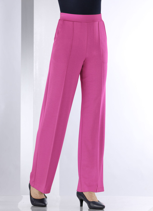 Hosen - Hose in modischer Weite Ansicht 14 Hosen - Hose in modischer Weite, in Größe 018 bis 052, in Farbe HELLBLAU Ansicht 14