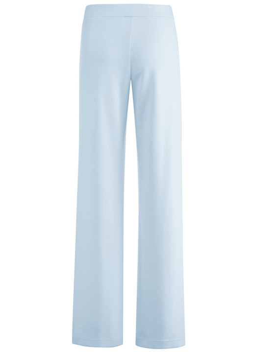 Hosen - Hose in modischer Weite Ansicht 2 Hosen - Hose in modischer Weite, in Größe 018 bis 052, in Farbe HELLBLAU Ansicht 2