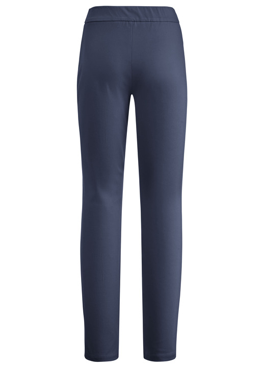 Hosen - Hose mit abgesteppten Teilungsnähten, in Größe 018 bis 052, in Farbe MINT Ansicht 8