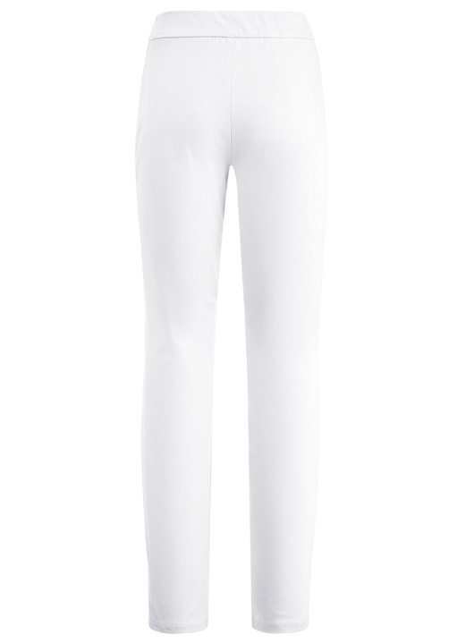 Hosen - Hose mit abgesteppten Teilungsnähten, in Größe 018 bis 052, in Farbe MINT Ansicht 14