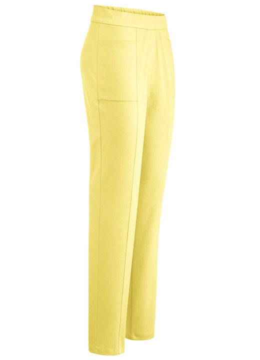 Hosen - Hose mit abgesteppten Teilungsnähten, in Größe 018 bis 052, in Farbe MINT Ansicht 16