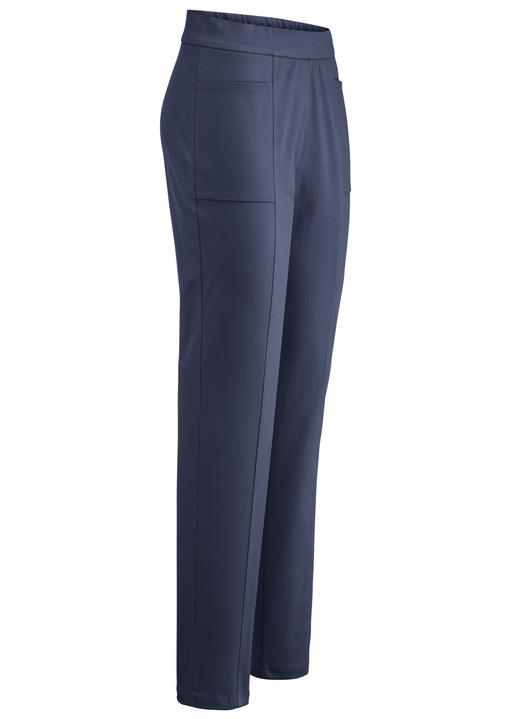 Hosen - Hose mit abgesteppten Teilungsnähten, in Größe 018 bis 052, in Farbe MINT Ansicht 7