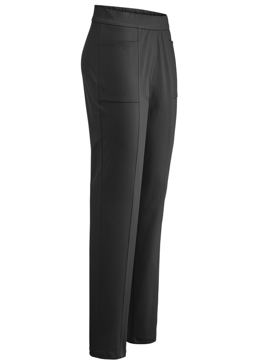 Hosen - Hose mit abgesteppten Teilungsnähten, in Größe 018 bis 052, in Farbe MINT Ansicht 10