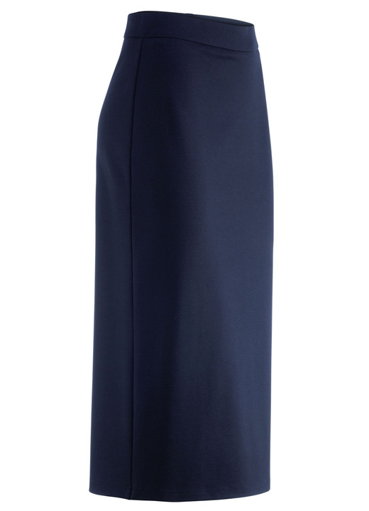 Röcke - Rock in schmaler Schnittführung, in Größe 018 bis 054, in Farbe MARINE Ansicht 2