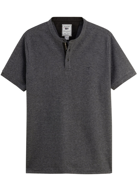 Hemden, Pullover & Shirts - „Milano Italy“-Shirt, in Größe 3XL (64/66) bis XXL (60/62), in Farbe JEANSBLAU Ansicht 2