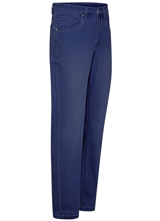 Hosen - Sommerliche Jeans in 3 Farben, in Größe 024 bis 060, in Farbe HELLJEANS Ansicht 5