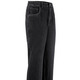 Hosen - Jeans mit Gummibund in 3 Farben – Farbe SCHWARZ – Ansicht 2 Hosen - Jeans mit Gummibund in 3 Farben, in Größe 024 bis 062, in Farbe JEANSBLAU – Farbe SCHWARZ – Ansicht 2
