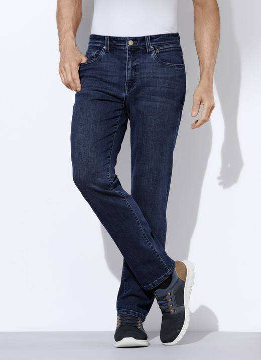 Hosen - Komfortable Superstretch-Jeans in 3 Farben, in Größe 024 bis 060, in Farbe JEANSBLAU Ansicht 7