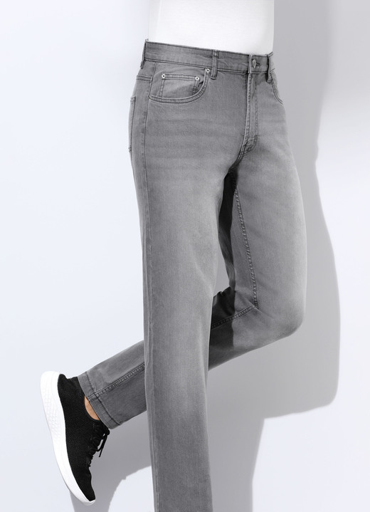 Hosen - Tolle Jeans in 3 Farben, in Größe 024 bis 062, in Farbe DUNKELJEANS Ansicht 4