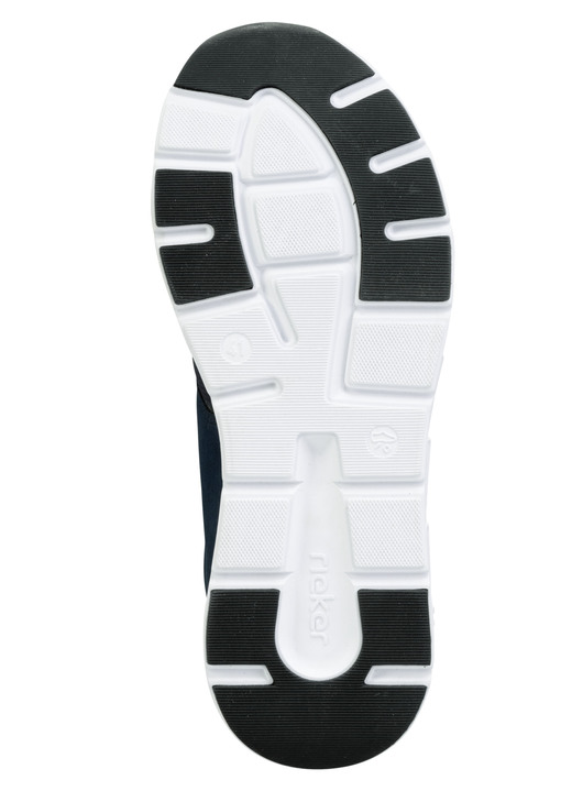 Slipper & Schnürschuhe - Rieker Sneaker mit elastischer Zierschnürung, in Größe 040 bis 047, in Farbe SCHWARZ Ansicht 9