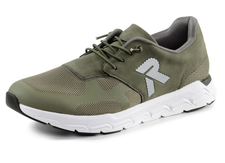 Slipper & Schnürschuhe - Rieker Sneaker mit elastischer Zierschnürung, in Größe 040 bis 047, in Farbe DUNKELBLAU Ansicht 9