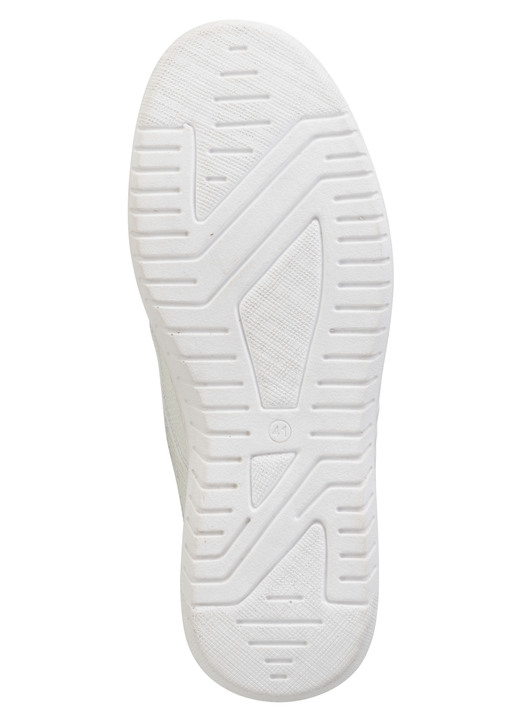 Slipper & Schnürschuhe - GINO GALANTE Slipper aus genarbtem Nappaleder, in Größe 040 bis 046, in Farbe NATURWEISS Ansicht 3