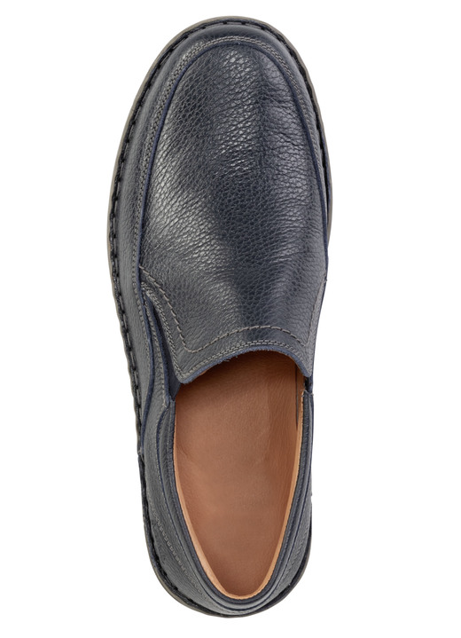 Slipper & Schnürschuhe - GINO GALANTE Slipper aus genarbtem Nappaleder, in Größe 040 bis 046, in Farbe NATURWEISS Ansicht 5