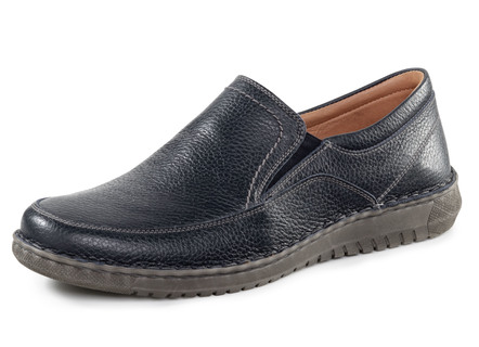 GINO GALANTE Slipper aus genarbtem Nappaleder