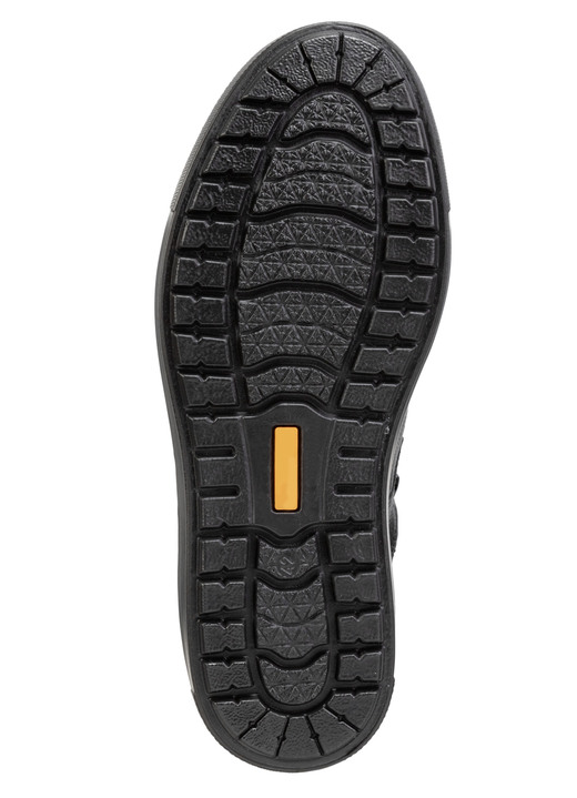 Slipper & Schnürschuhe - GINO GALANTE Schnürschuh aus Nubukleder mit Kontrastbesätzen, in Größe 040 bis 047, in Farbe SCHWARZ Ansicht 3