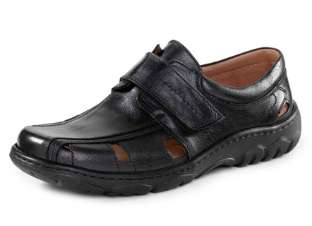 GINO GALANTE Slipper aus genarbtem Rind-Nappaleder