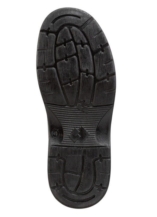 Sandalen & Pantoletten - GINO GALANTE Sandale aus gefettetem, schattiertem Rind-Nubukleder, in Größe 040 bis 047, in Farbe JEANS Ansicht 3